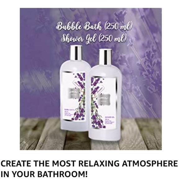 👀50% OFF👀🧴🛁 NWT‼️Lovery 10-piece Lavender & Jasmine Scented At Home Spa Kit - Picture 11 of 15